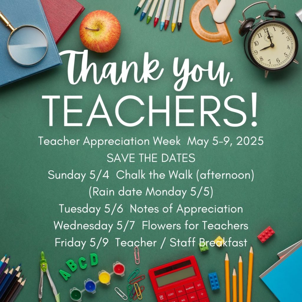 It’s time for some Teacher Appreciation!